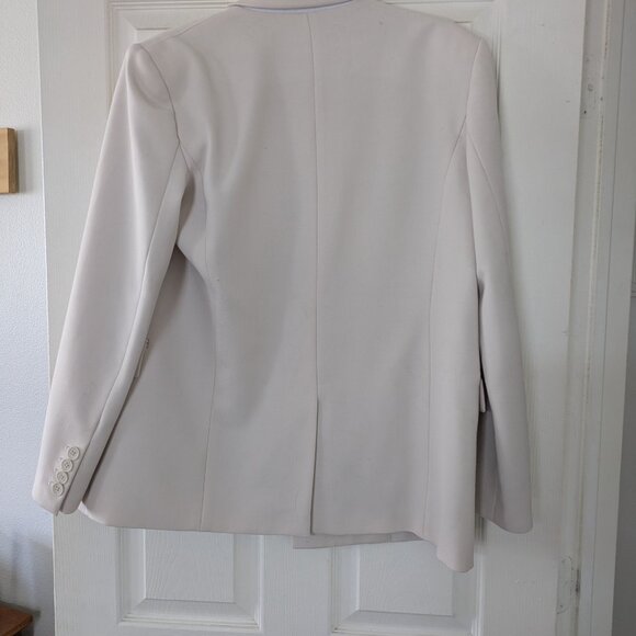 Babaton Oversized White Blazer - Small - Picture 2 of 5